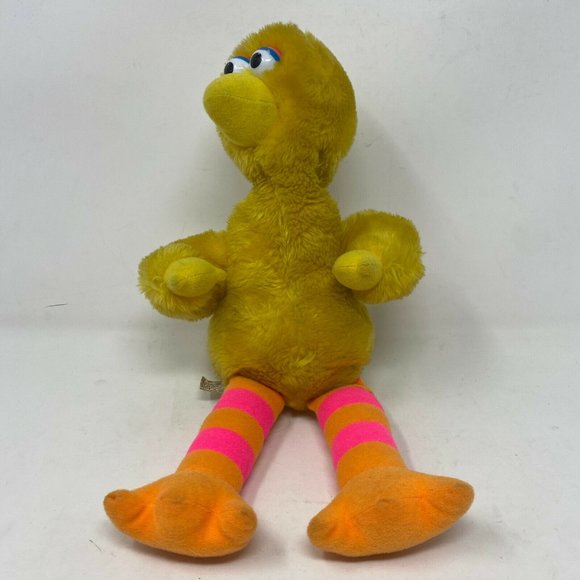 Vintage Applause Sesame Street Yellow Big Bird Washable Classic Stuffed Toy - Picture 1 of 9